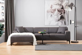 Atelier Del Sofa Petra L Corner - Antracita